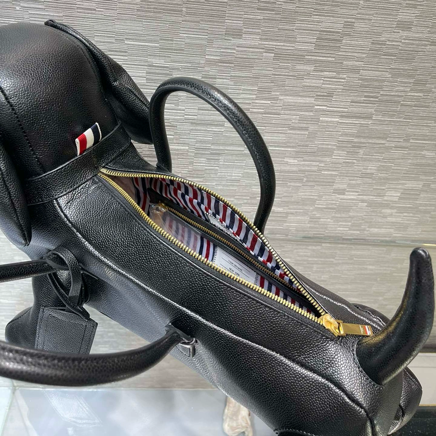 2025 Premium Cowhide Dachshund Tote Bag