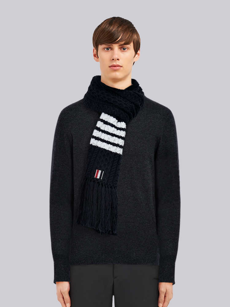 2025 Twisted scarf for men and women