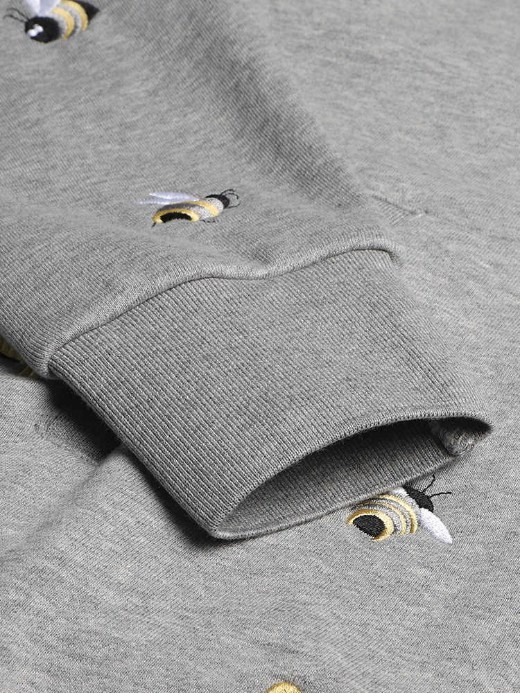 Embroidered hoodie