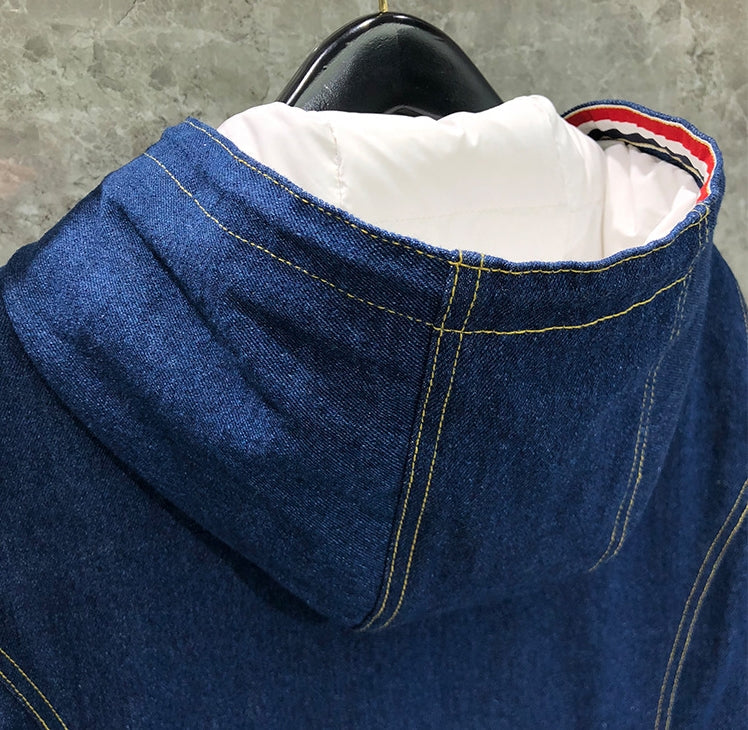 2025 Top-quality denim down jackets