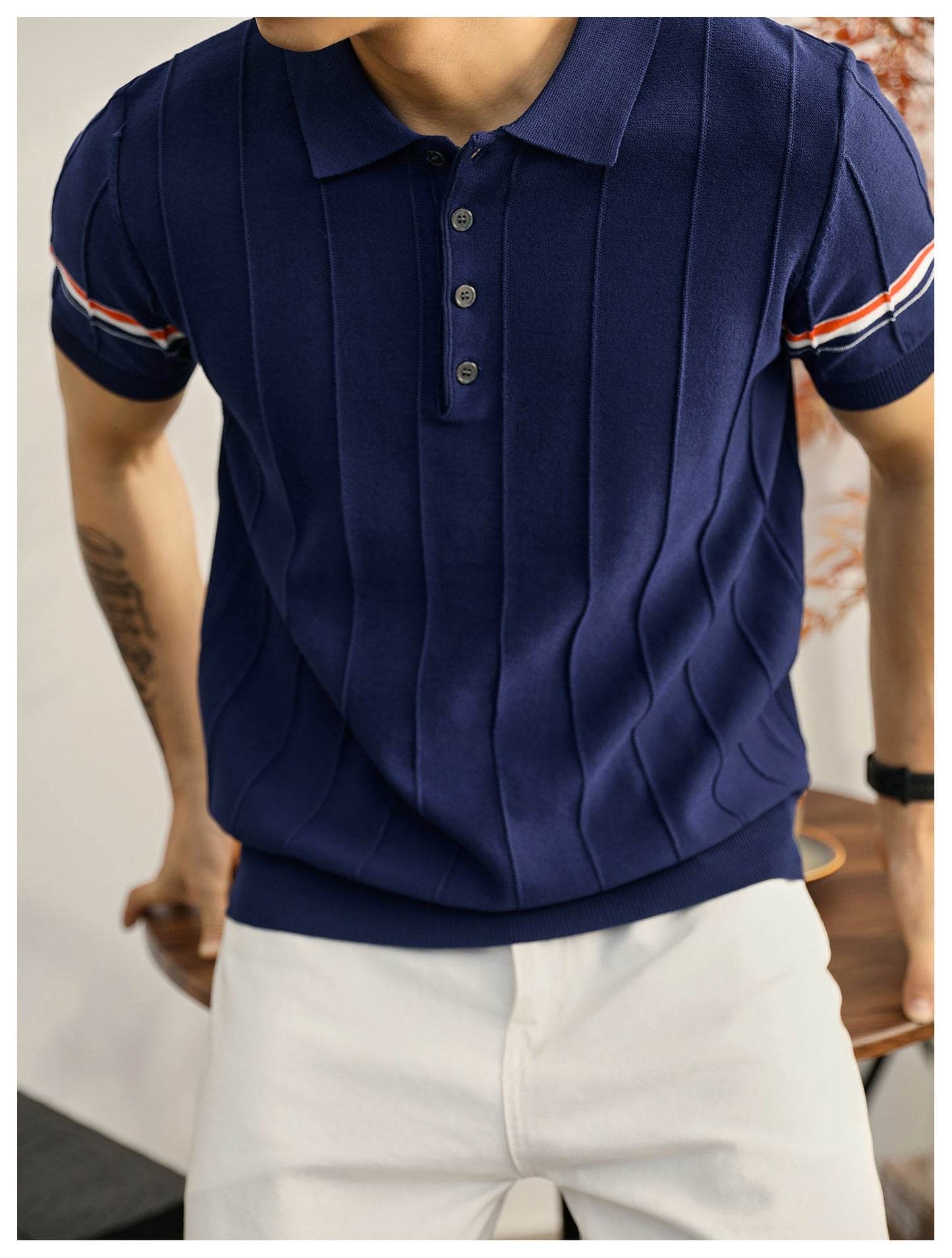2025 Knitted POLO shirt
