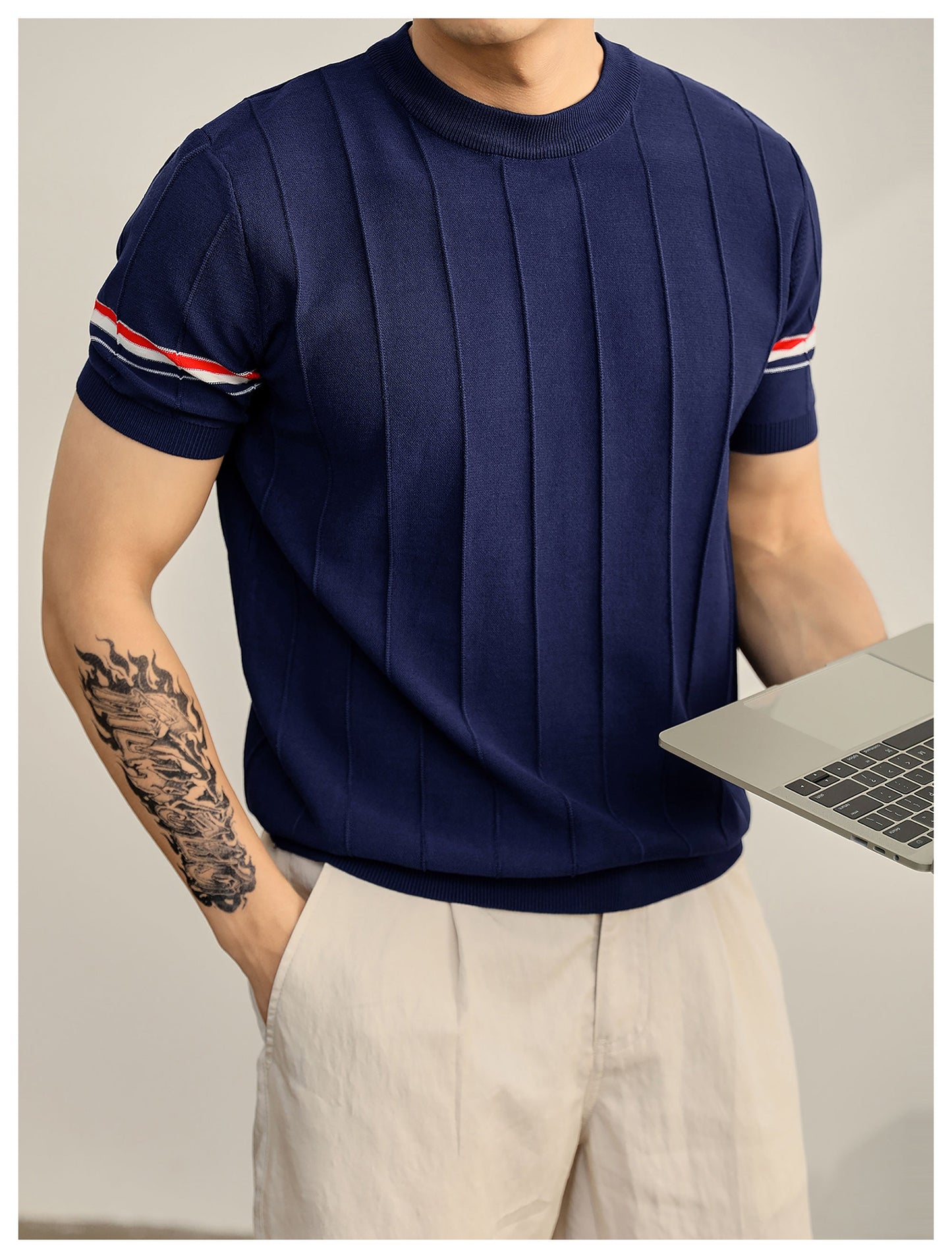 2025 Knitted T-shirt