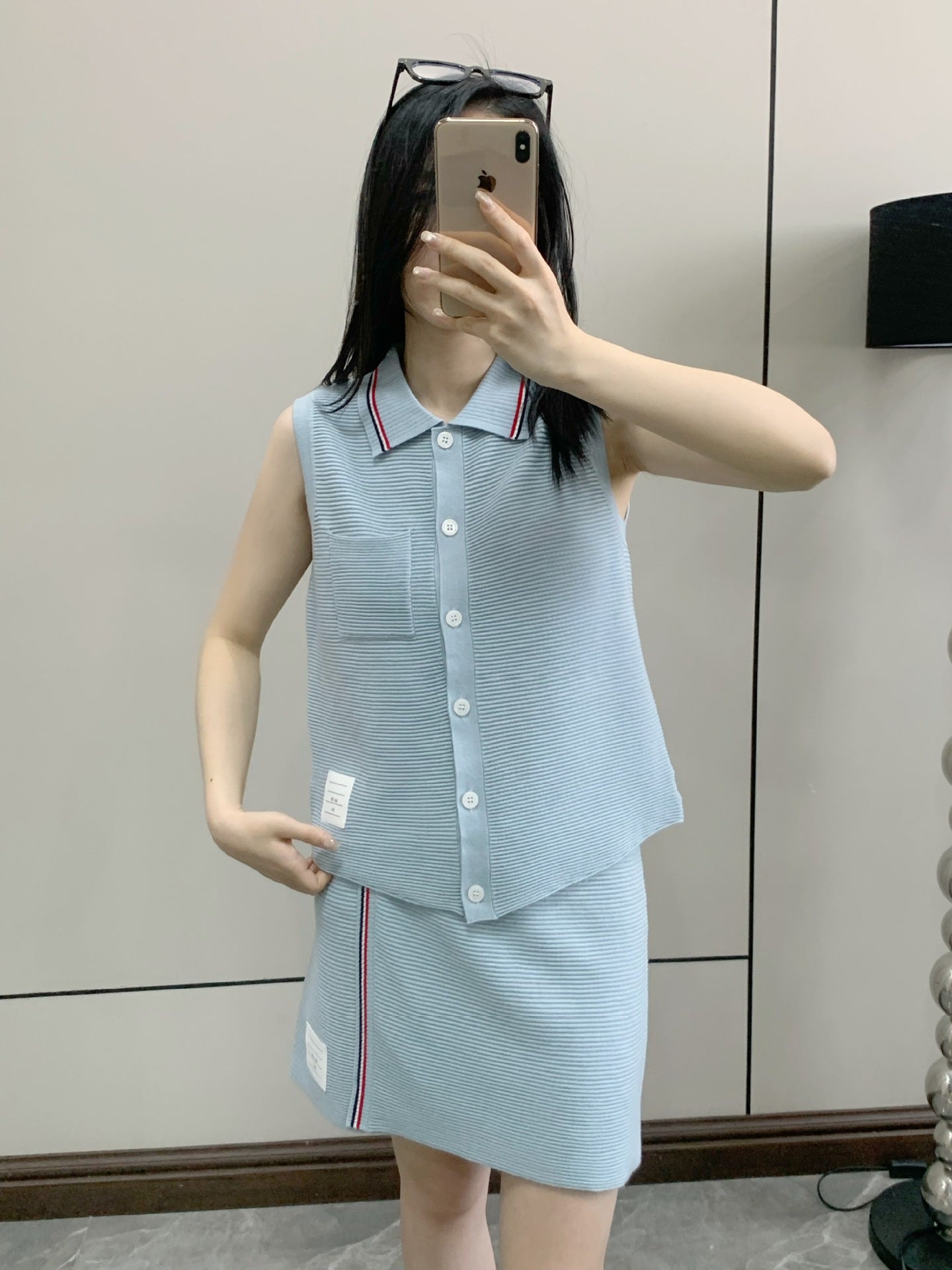 2025 Knitted skirt