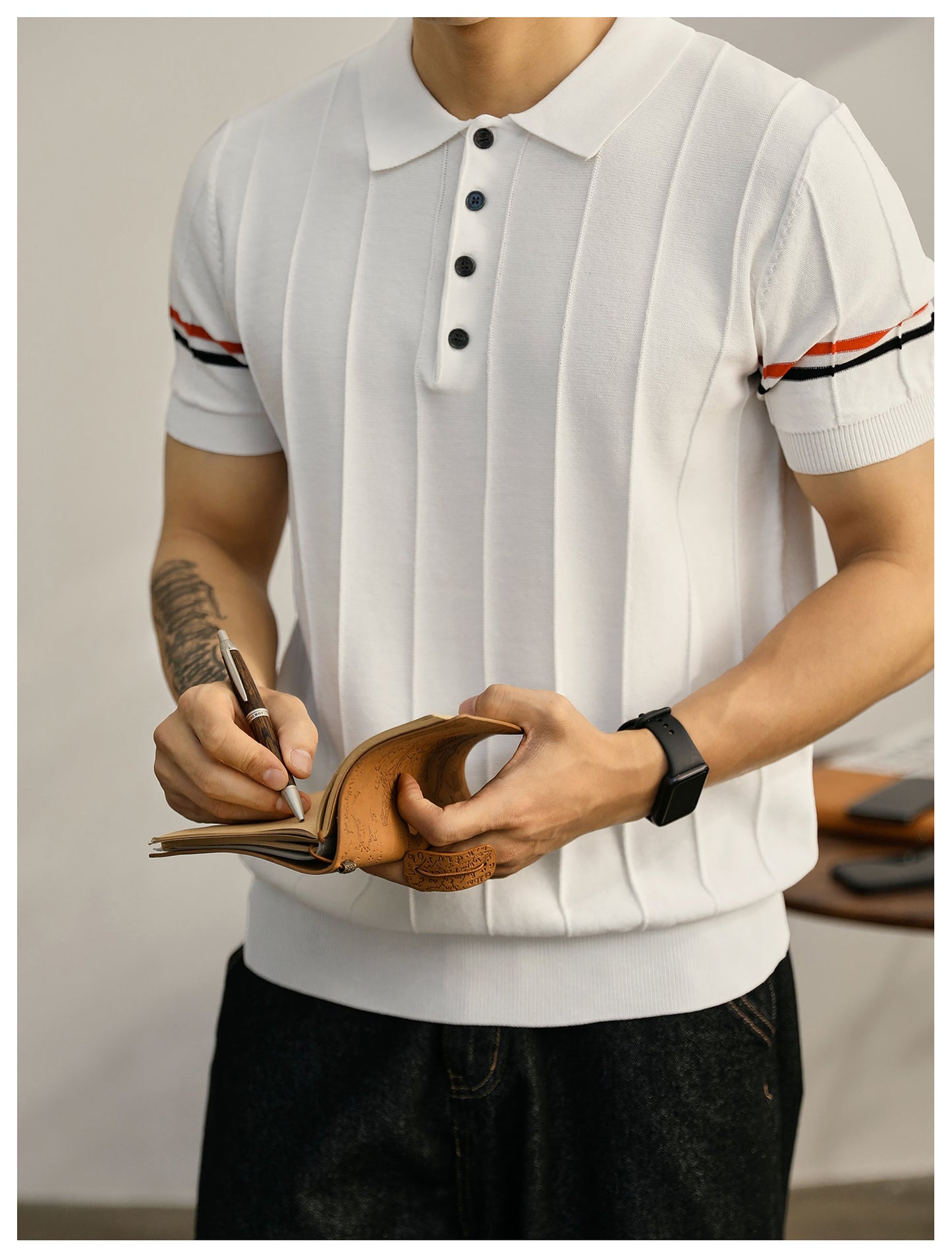 2025 Knitted POLO shirt