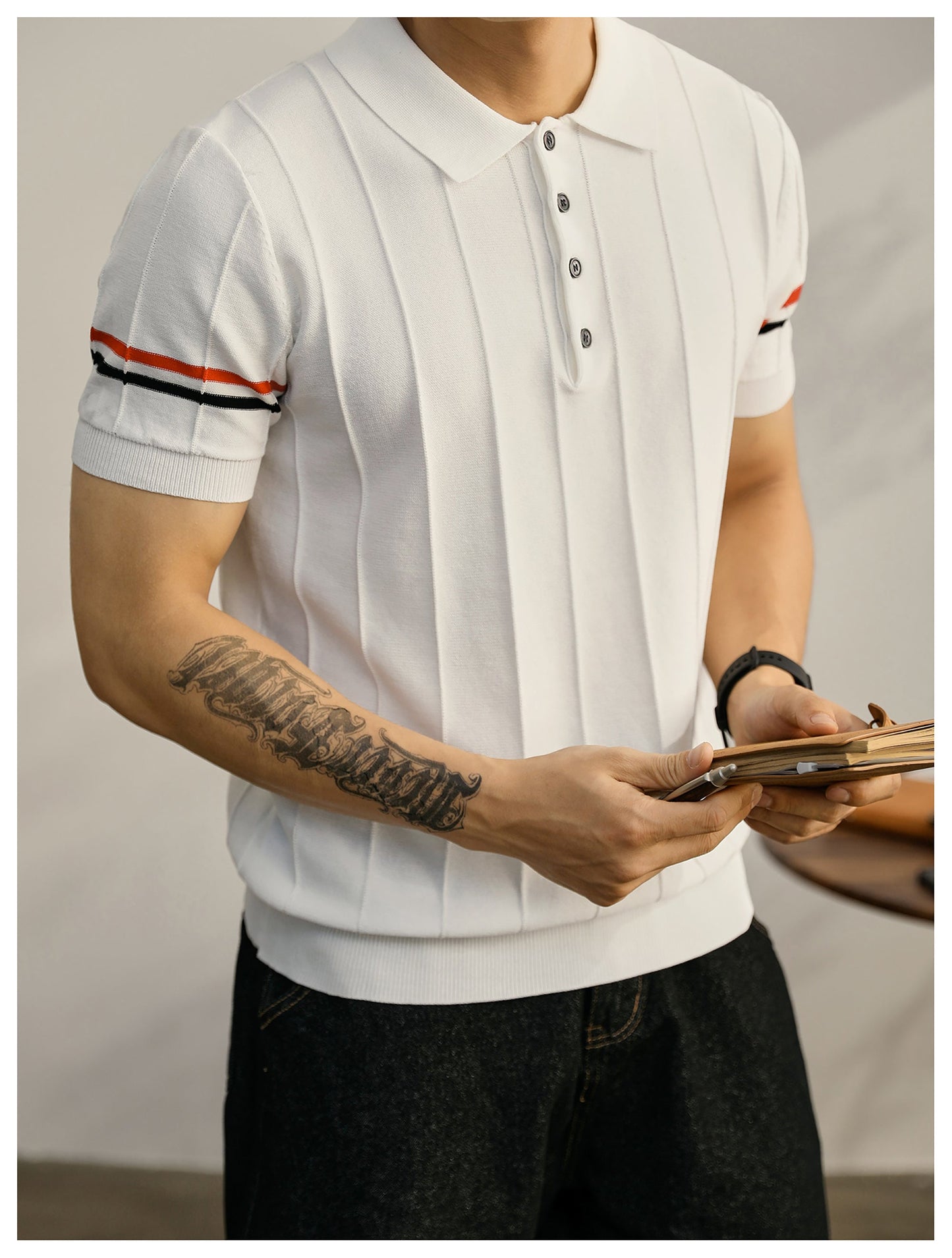 2025 Knitted POLO shirt