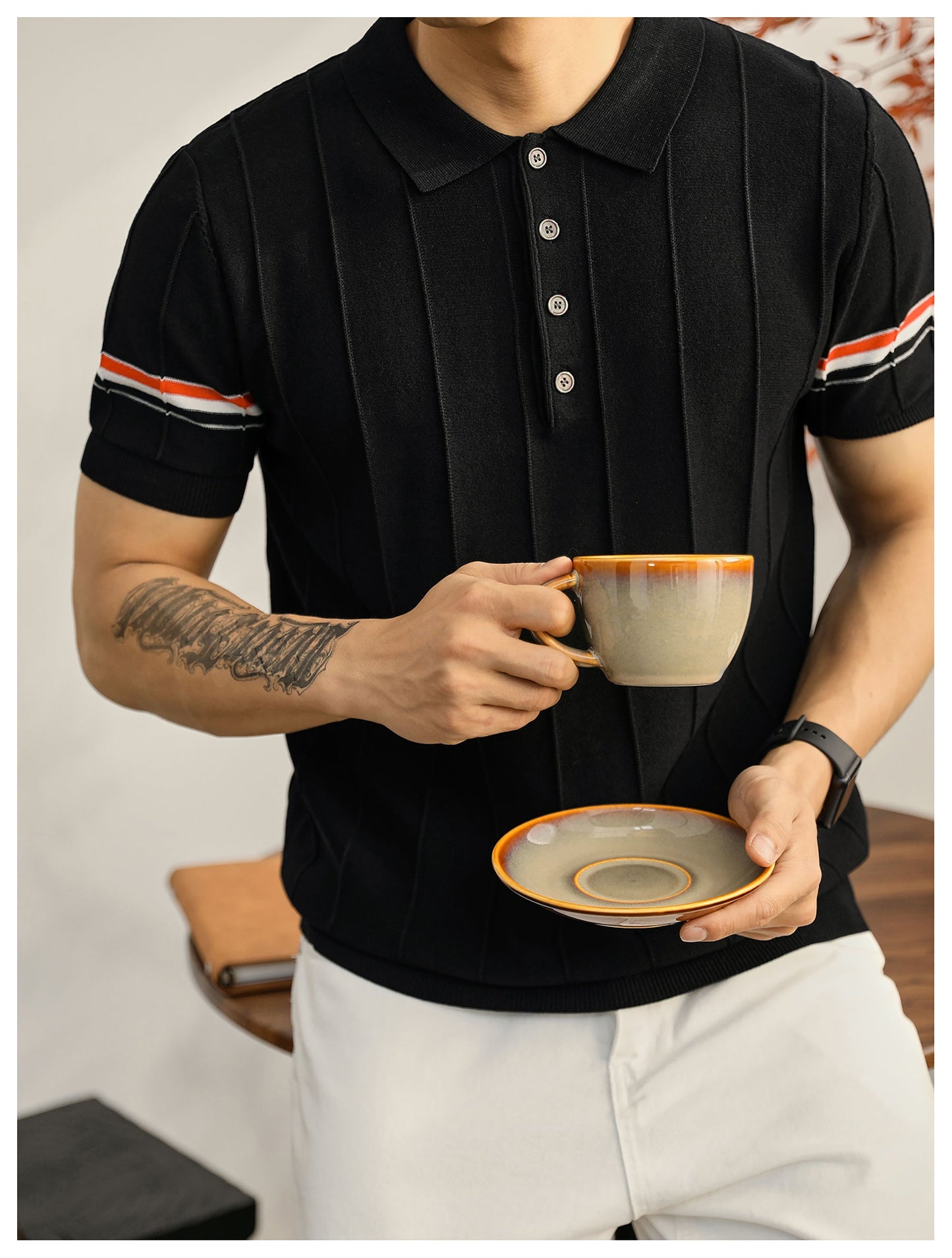2025 Knitted POLO shirt