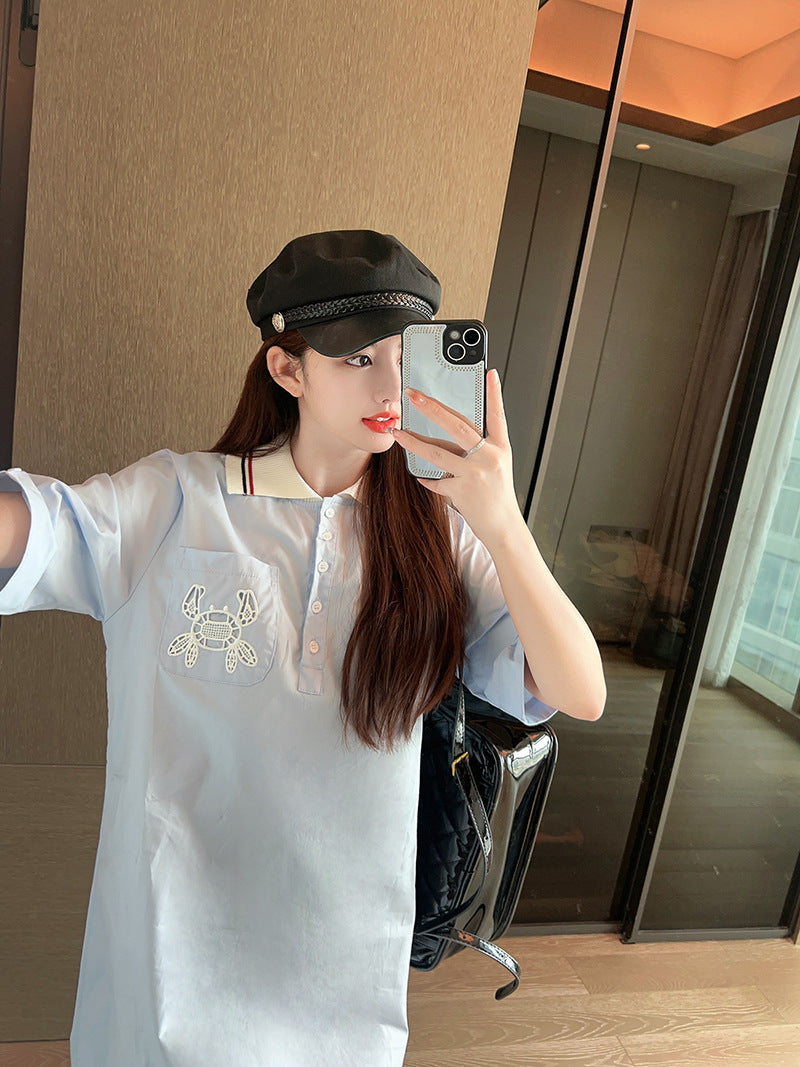 2025 Crab Shirt Dress