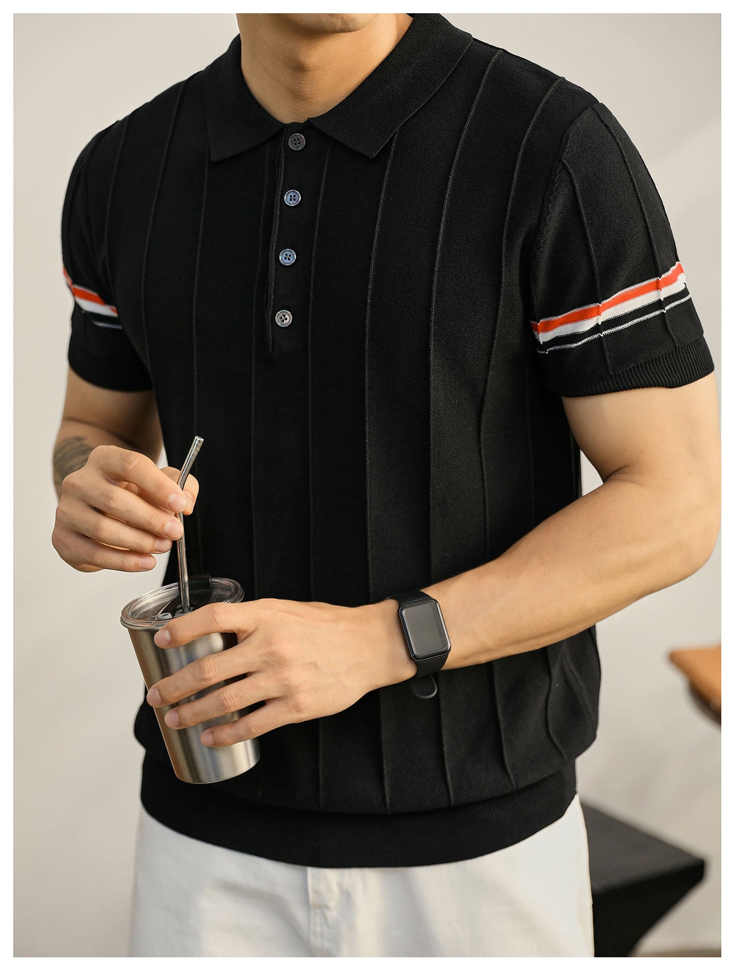 2025 Knitted POLO shirt