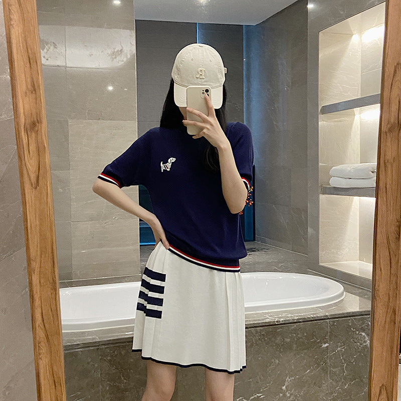 Knitted T-shirt