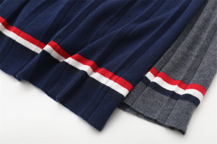 2025 Knitted skirt suit