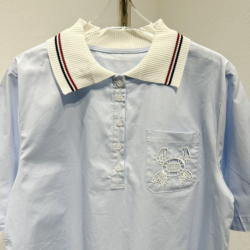 2025 Crab Shirt Dress
