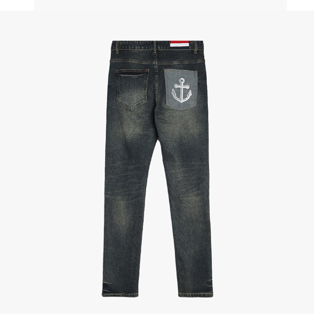 Embroidery Jeans