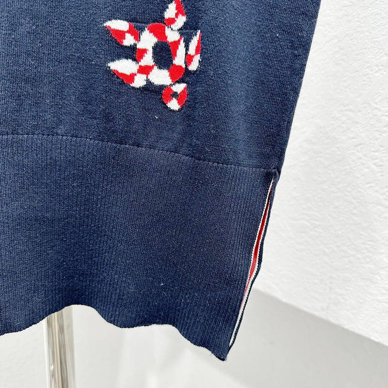 Jacquard Cardigan