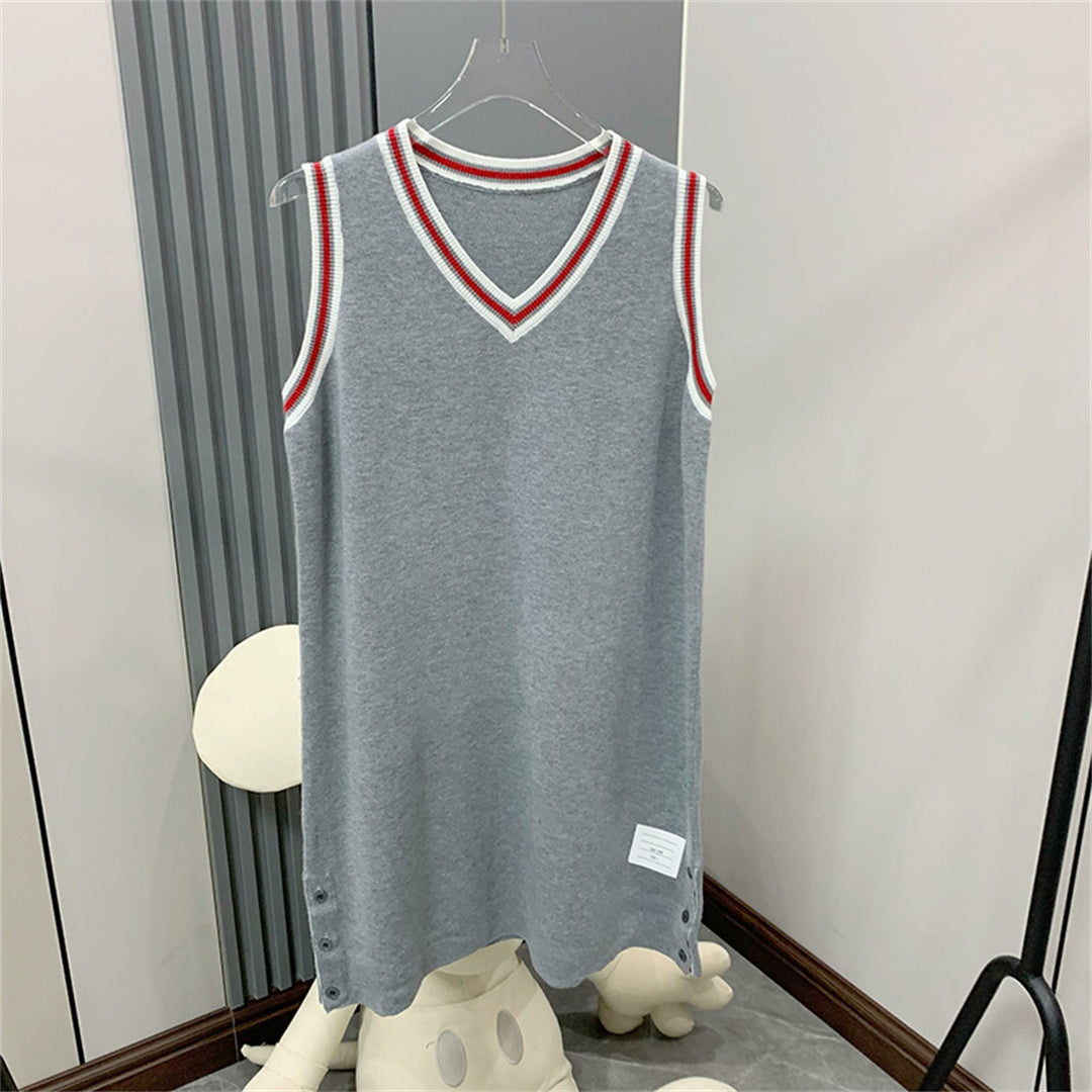 2025 Sleeveless knitted dress