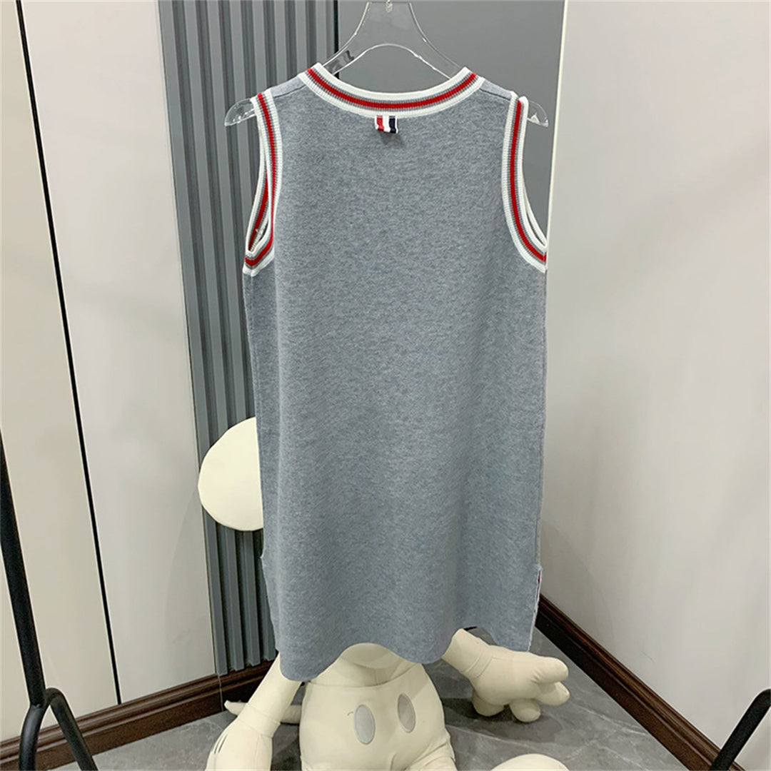 2025 Sleeveless knitted dress