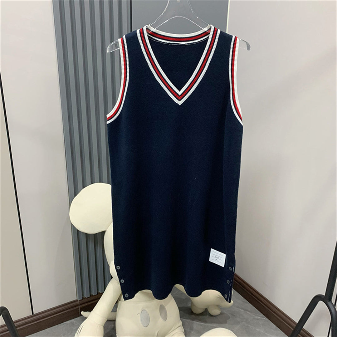 2025 Sleeveless knitted dress