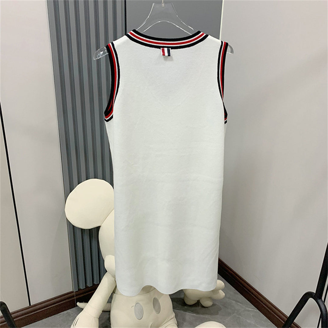 2025 Sleeveless knitted dress