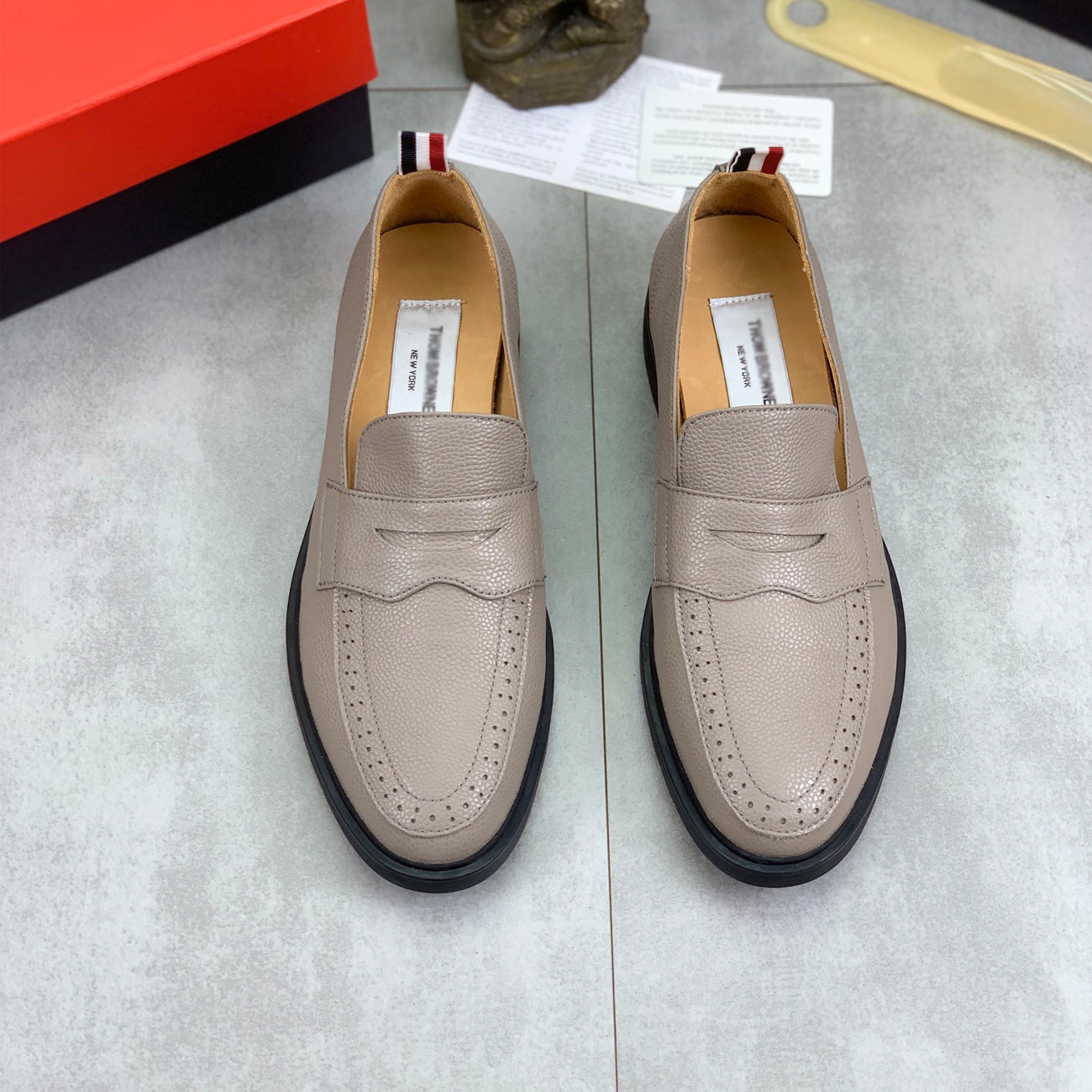 2025 Leather shoes Men