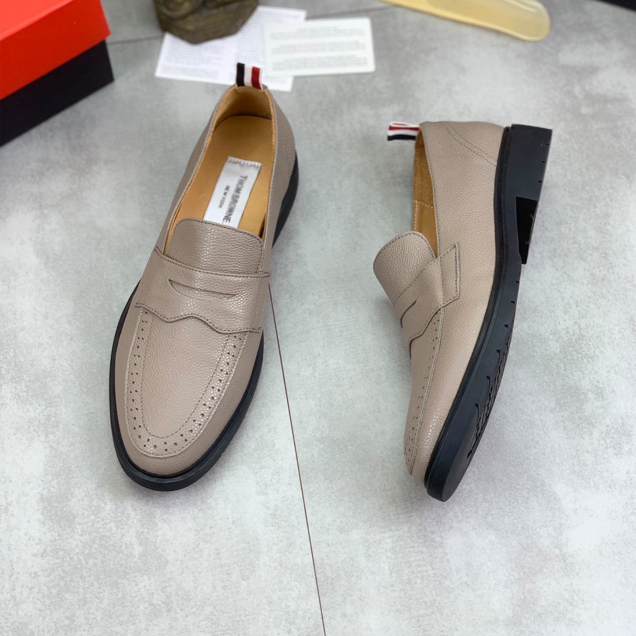 2025 Leather shoes Men