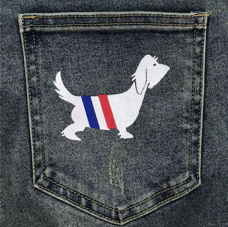 Puppy ripped jeans