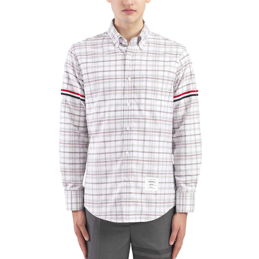 2025 Plaid business shirt