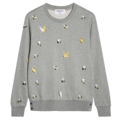 Embroidered sweatshirt