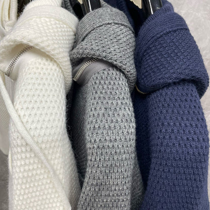 2025  knitted hoodie