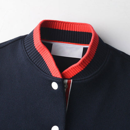 Color stripes coat