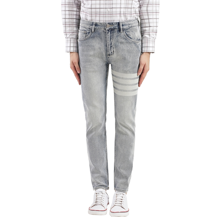 Four-bar jeans