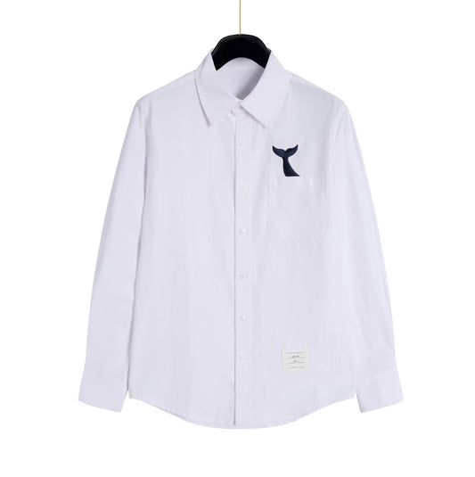 Embroidered business shirt