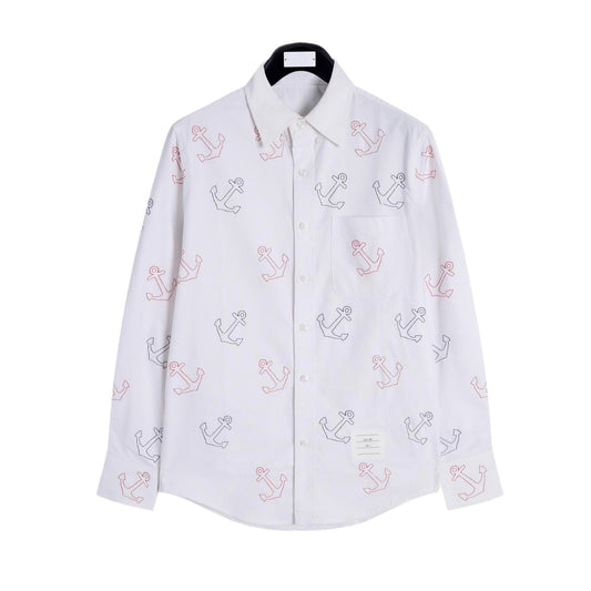 Embroidered business shirt