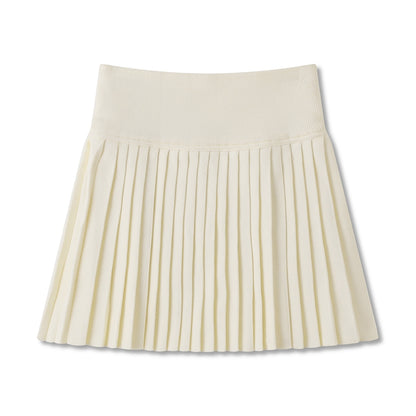 2025 Puppy Knitted Pleated Skirt
