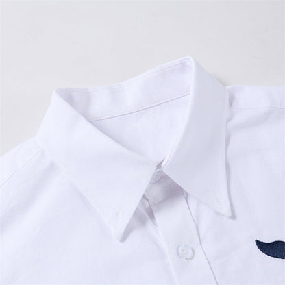Embroidered business shirt