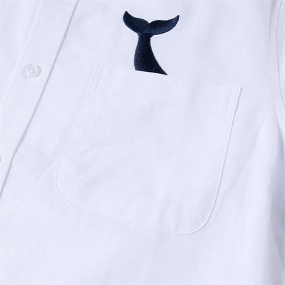 Embroidered business shirt