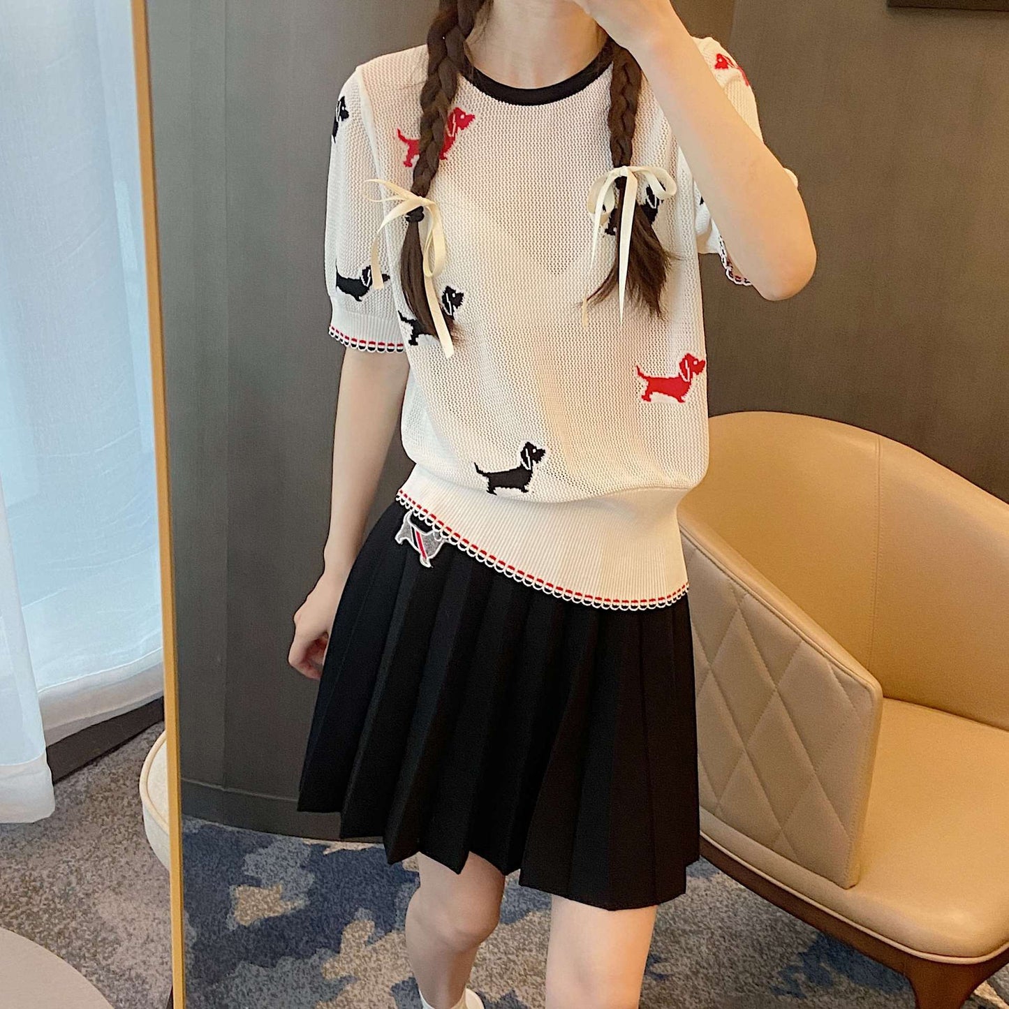 2025  Knitted T-shirt
