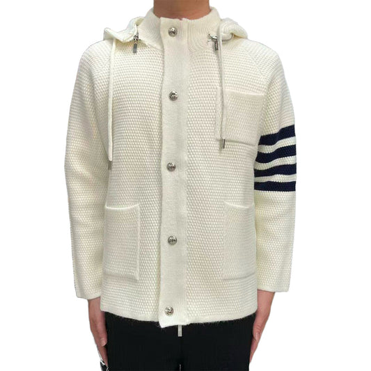 2025  knitted hoodie