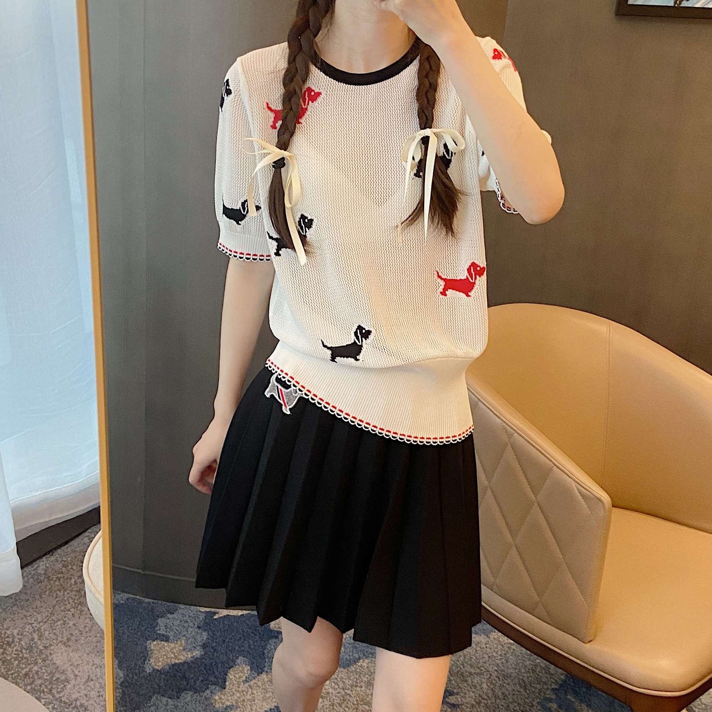 2025  Knitted T-shirt