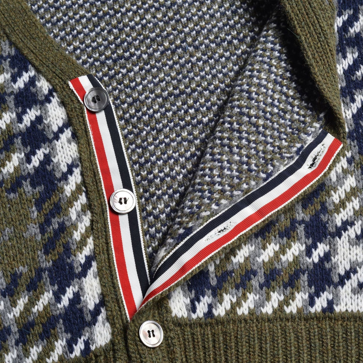 2025  Plaid cardigan