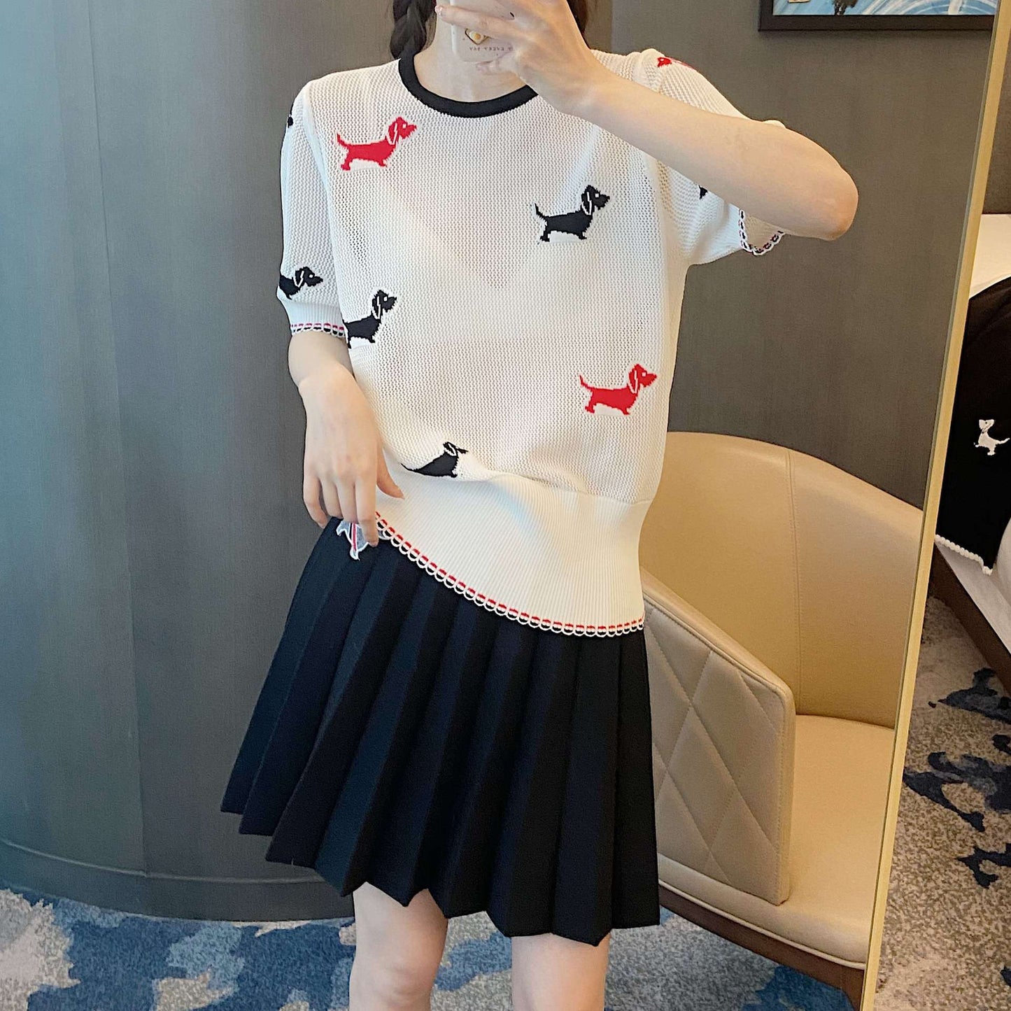 2025  Knitted T-shirt