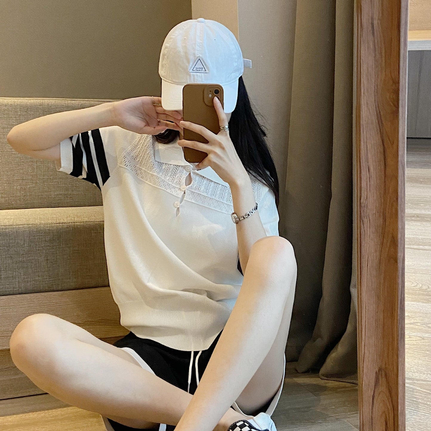Ice silk T-shirt