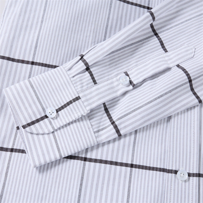 2025 Striped business shirt
