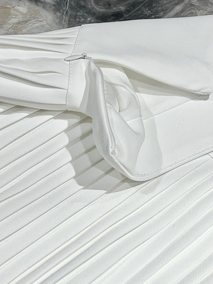 2025 Puppy pleated skirt