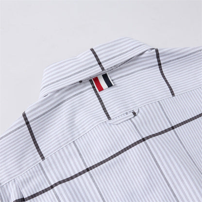 2025 Striped business shirt