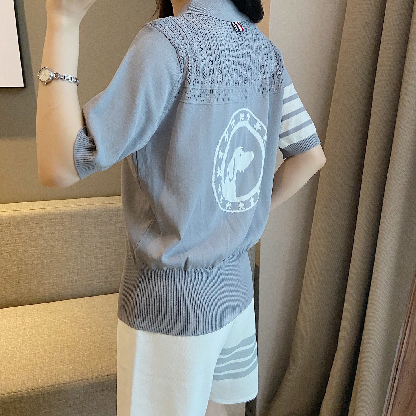 Ice silk T-shirt