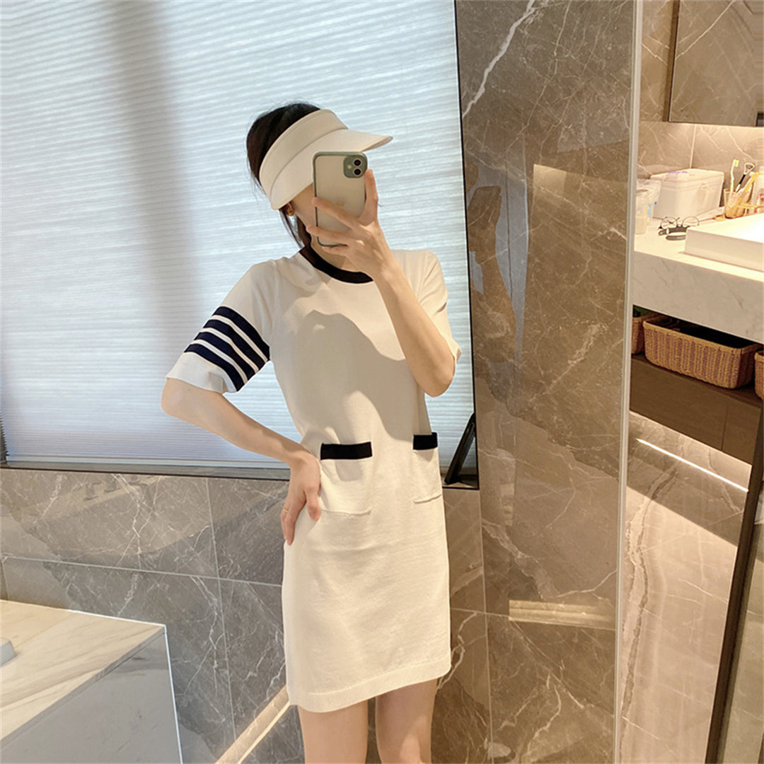 2025 Ice Silk T-shirt Dress