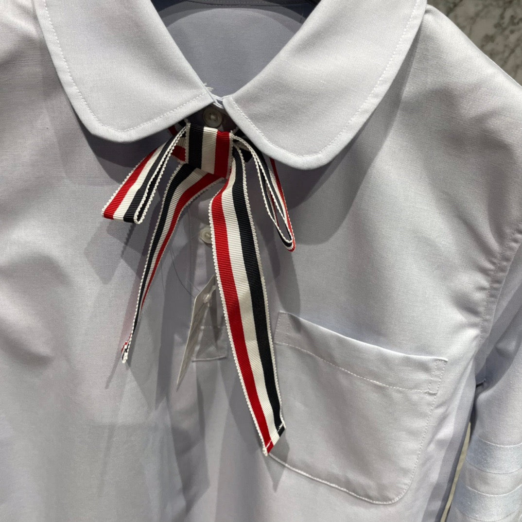 2025 Women's blouse with bow