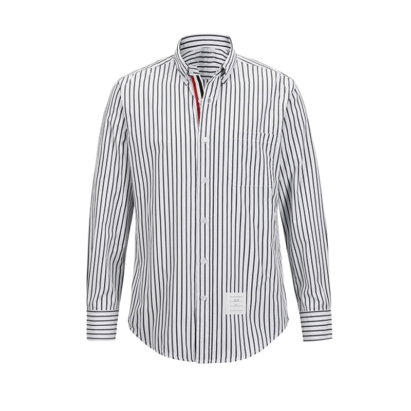 2025 striped business shirt