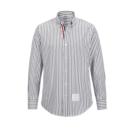 2025 striped business shirt