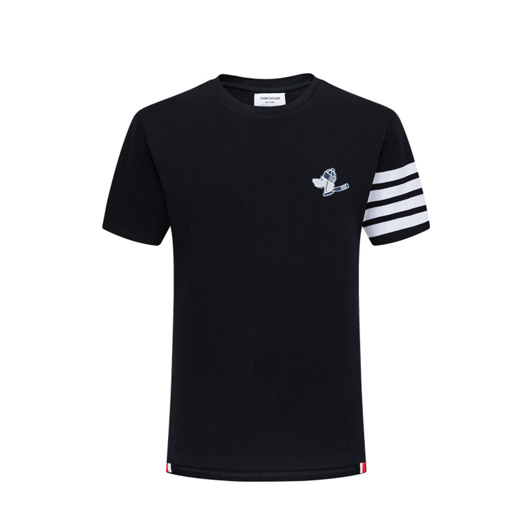 puppy embroidery T-shirt