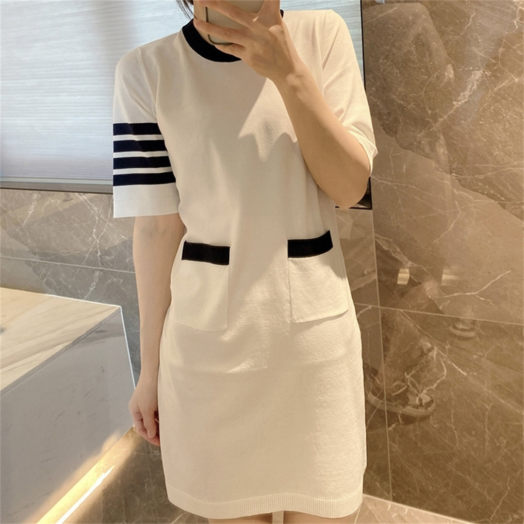 2025 Ice Silk T-shirt Dress